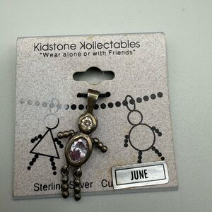June Birthstone Pendant
